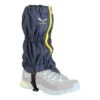 Salewa Junior Gaiter For Children Dark Blue Yellow
