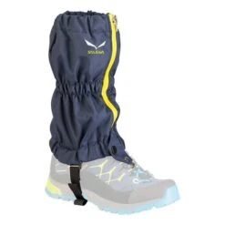 Salewa Junior Gaiter For Children Dark Blue Yellow