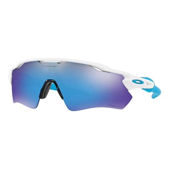 Oakley Radar EV Path Glasses Polished White With Prizm Sapphire O Lenses 1 Oakley Radar EV Path Glasses Polished White With Prizm Sapphire O Lenses