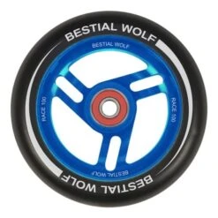 Bestial Wolf Race 100 Mm Wheel Blue