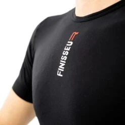Finisseur Micromesh Short Sleeve Base Layer Top Black -Nordis Camping Shop 4 micromesh manga corta negro