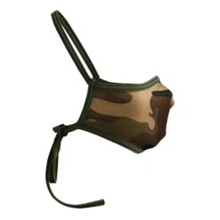 Turbo Reusable Protective Mask Camouflage Brown