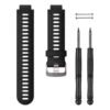 Garmin Forerunner 735XT, 630, 235, 230 Watch Band Grey Black