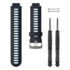 Garmin Forerunner 735XT, 630, 235, 230 Watch Band Navy Blue Ice Blue