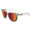 Oakley Frogskins Glasses Polished Clear With Torch Iridium Lenses