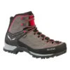 Salewa MTN Trainer Mid GORE-TEX Hiking Boots Grey Red Black