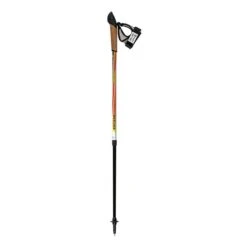 Asolo Escape 2 Top Click Walking Stick Red White Yellow Women (pair)