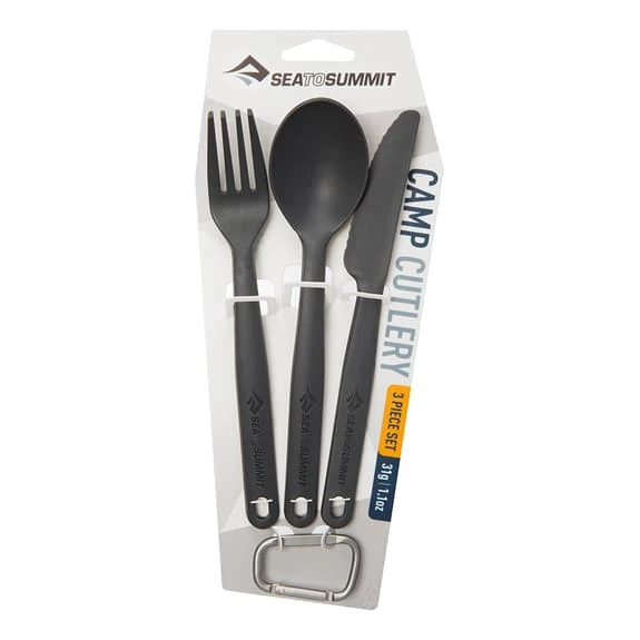 Sea To Summit Camp Cutlery Set Grey 3 Sea To Summit Camp Cutlery Set Grey - Image 3