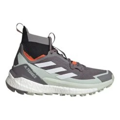 Adidas Terrex Free Hiker 2 Shoes Grey Light Blue Red Women