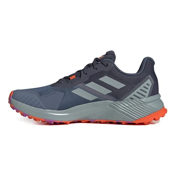 Adidas Terrex Soulstride Trainers Navy Blue Red 2 Adidas Terrex Soulstride Trainers Navy Blue Red - Image 2