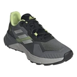 Adidas Terrex Soulstride Trainers Grey Black Green -Nordis Camping Shop ad gz9034 003