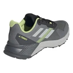 Adidas Terrex Soulstride Trainers Grey Black Green -Nordis Camping Shop ad gz9034 004