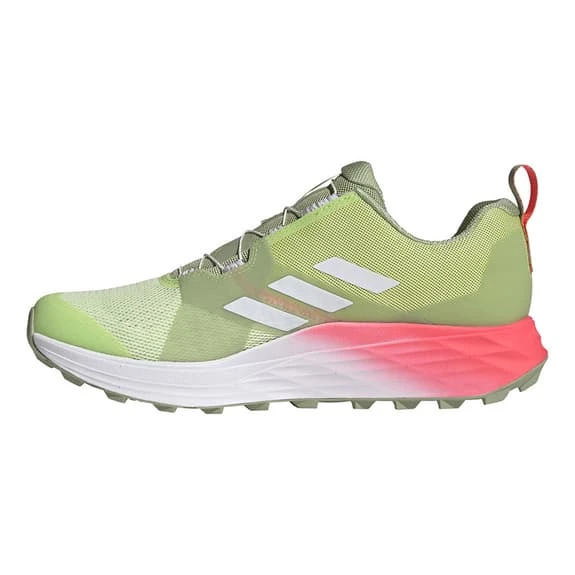 Adidas Terrex Two BOA Shoes Green White Red 2 Adidas Terrex Two BOA Shoes Green White Red - Image 2