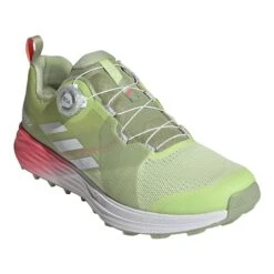 Adidas Terrex Two BOA Shoes Green White Red 8 Adidas Terrex Two BOA Shoes Green White Red -Nordis Camping Shop ad h03064 003