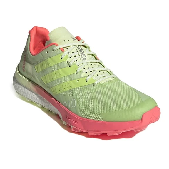 Adidas Terrex Speed Ultra Shoes Green Red Women 3 Adidas Terrex Speed Ultra Shoes Green Red Women - Image 3