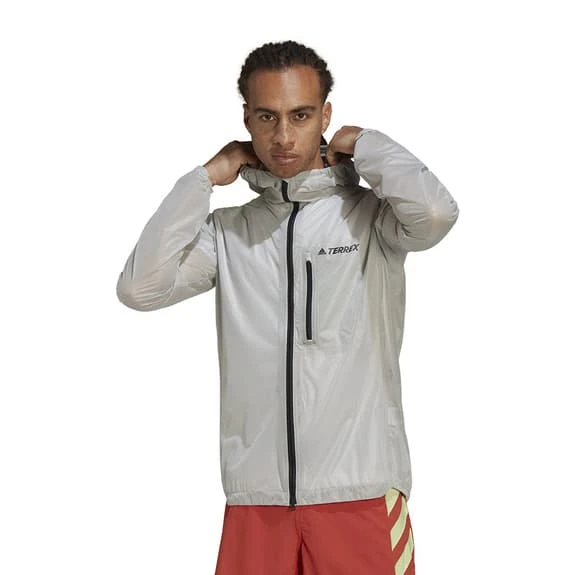 Adidas Terrex Agravic 2,5L Jacket Grey White 2 Adidas Terrex Agravic 2,5L Jacket Grey White - Image 2