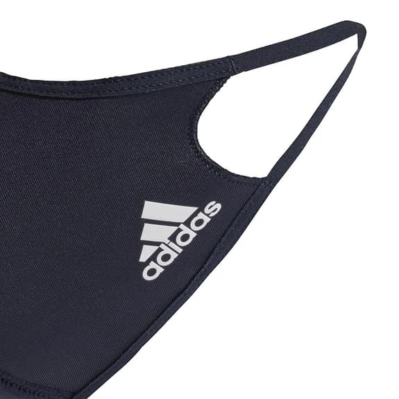 Adidas Badge Of Sport Reusable Mask Navy Blue (3 Pack) 3 Adidas Badge Of Sport Reusable Mask Navy Blue (3 Pack) - Image 3