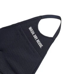 Adidas Badge Of Sport Reusable Mask Black Navy Blue Red (3 Pack) -Nordis Camping Shop ad hf7047 004