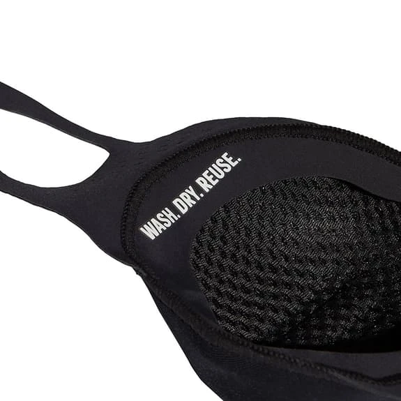 Adidas Made For Sport Face Mask Black White 3 Adidas Made For Sport Face Mask Black White - Image 3