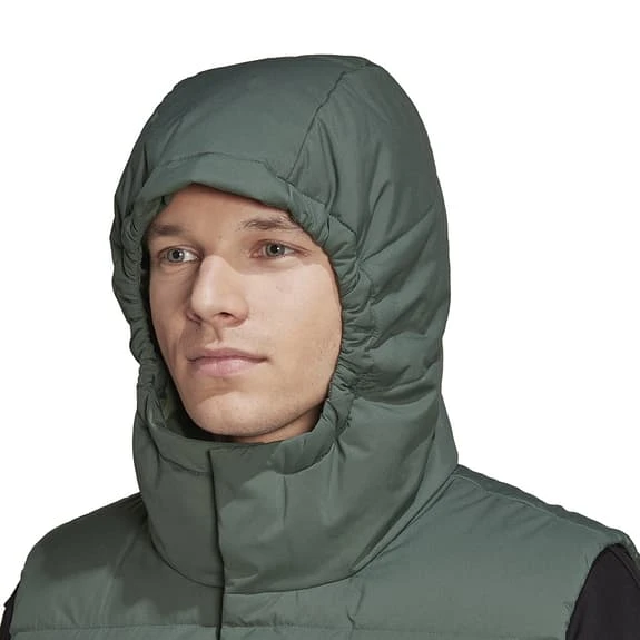 Adidas Helionic Down Gilet Green 4 Adidas Helionic Down Gilet Green - Image 4