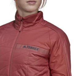 Adidas Terrex Multi Synthetic Insulated Jacket Red Women -Nordis Camping Shop ad hi5445 004