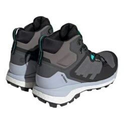 Adidas Terrex Skychaser 2 MID GORE-TEX Shoes Black Grey Blue Pastel Women -Nordis Camping Shop ad hp8710 004