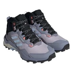 Adidas Terrex AX4 MID GORE-TEX Boots Pale Lilac Black Women 8 Adidas Terrex AX4 MID GORE-TEX Boots Pale Lilac Black Women -Nordis Camping Shop ad hq1050 003