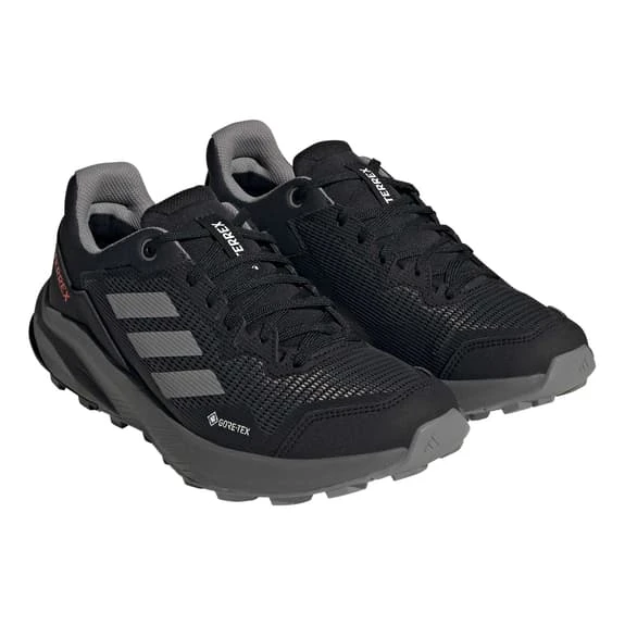 Adidas Terrex Trail Rider GORE-TEX Shoes Black Dark Grey Women 3 Adidas Terrex Trail Rider GORE-TEX Shoes Black Dark Grey Women - Image 3