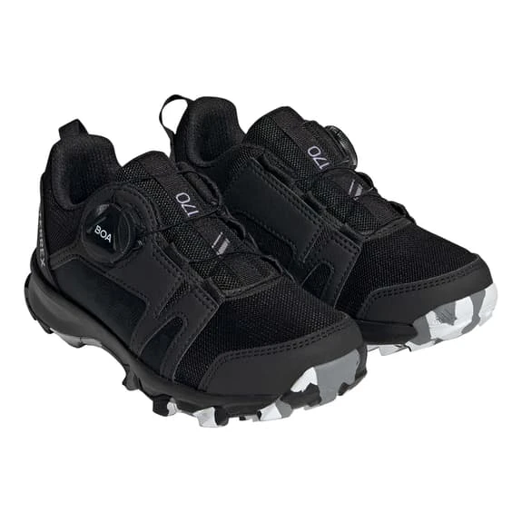 Adidas Terrex Agravic BOA Shoes Black White Grey Kids 3 Adidas Terrex Agravic BOA Shoes Black White Grey Kids - Image 3