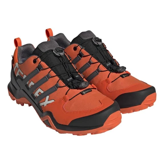 Adidas Terrex Swift R2 GORE-TEX Shoes Orange Black Grey 5 Adidas Terrex Swift R2 GORE-TEX Shoes Orange Black Grey - Image 5