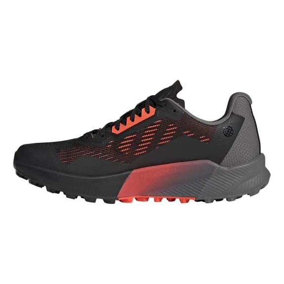 Adidas Terrex Agravic Flow 2.0 GORE-TEX Shoes Black Red 2 Adidas Terrex Agravic Flow 2.0 GORE-TEX Shoes Black Red - Image 2