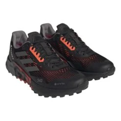 Adidas Terrex Agravic Flow 2.0 GORE-TEX Shoes Black Red 8 Adidas Terrex Agravic Flow 2.0 GORE-TEX Shoes Black Red -Nordis Camping Shop ad hr1109 003