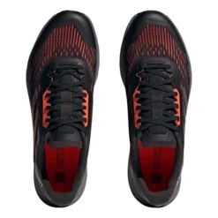 Adidas Terrex Agravic Flow 2 Shoes Jet Black Grey Red -Nordis Camping Shop ad hr1114 005