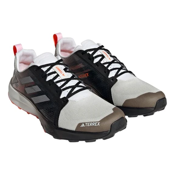 Adidas Terrex Speed Flow Shoes Black White Brown 3 Adidas Terrex Speed Flow Shoes Black White Brown - Image 3