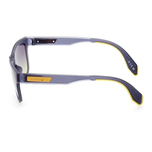 Sunglasses Adidas Original OR0079 Matte Blue Gold With Blue Mirrored Lenses 2 Sunglasses Adidas Original OR0079 Matte Blue Gold With Blue Mirrored Lenses - Image 2