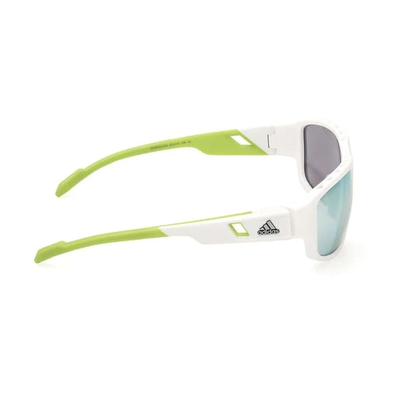 Adidas Sport SP0045 Glasses White With Contrast Mirror Smoke Lenses 6 Adidas Sport SP0045 Glasses White With Contrast Mirror Smoke Lenses - Image 6