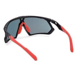 Adidas Sport SP0054 Glasses Matte Black With Contrast Mirror Red Lens -Nordis Camping Shop ad sp0054 02u 003
