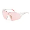 Adidas Sport SP0064 Glasses White With Light Red Mirrored Lens