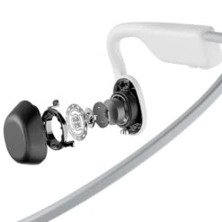 Shokz Open Move Headphones White -Nordis Camping Shop af as660aw 006