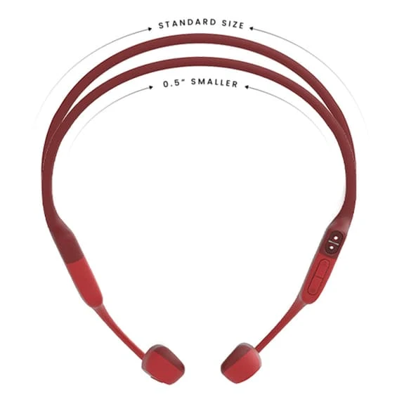 Shokz OpenRun Headphones Red 2 Shokz OpenRun Headphones Red - Image 2