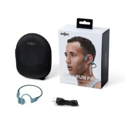 Shokz OpenRun Pro Headphones Blue -Nordis Camping Shop af s810bl 004