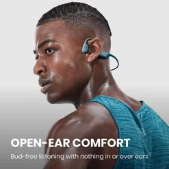 Shokz OpenRun Pro Headphones Blue -Nordis Camping Shop af s810bl 005