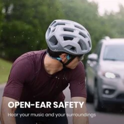 Shokz OpenRun Pro Headphones Blue -Nordis Camping Shop af s810bl 006