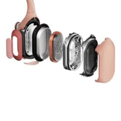 Shokz OpenRun Pro Headphones Pink -Nordis Camping Shop af s810pk 003