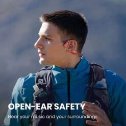 Shokz OpenRun Pro Headphones Pink -Nordis Camping Shop af s810pk 006