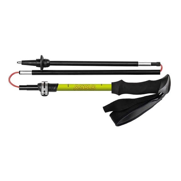 Asolo Pop-Up Eva Walking Stick Yellow Black (pair) 1 Asolo Pop-Up Eva Walking Stick Yellow Black (pair)
