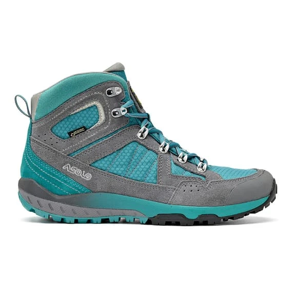 Asolo Landscape GV GORE-TEX Boots Turquoise Blue Grey Women 2 Asolo Landscape GV GORE-TEX Boots Turquoise Blue Grey Women - Image 2