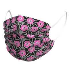 ALE Alé Garda Reusable Protective Mask Black Fluorescent Pink