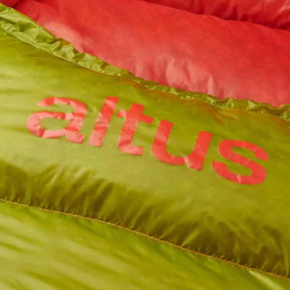 Sleeping Bag Altus Andes 400 D +10C Khaki Green 4 Sleeping Bag Altus Andes 400 D +10C Khaki Green - Image 4