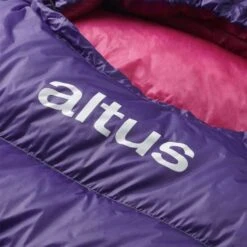 Altus Andes 400 Z80 10C Sleeping Bag Green Lilac -Nordis Camping Shop alt 3100015 097 004
